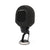 The Comet X with pop filter in quarter view, vocal booth shield made for streaming, asmr, and home studio  -- Galaxy Black