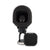 The Comet X Eye ball like isolation booth with pop filter off showing microphone acoustic isolation chamber  -- Galaxy Black