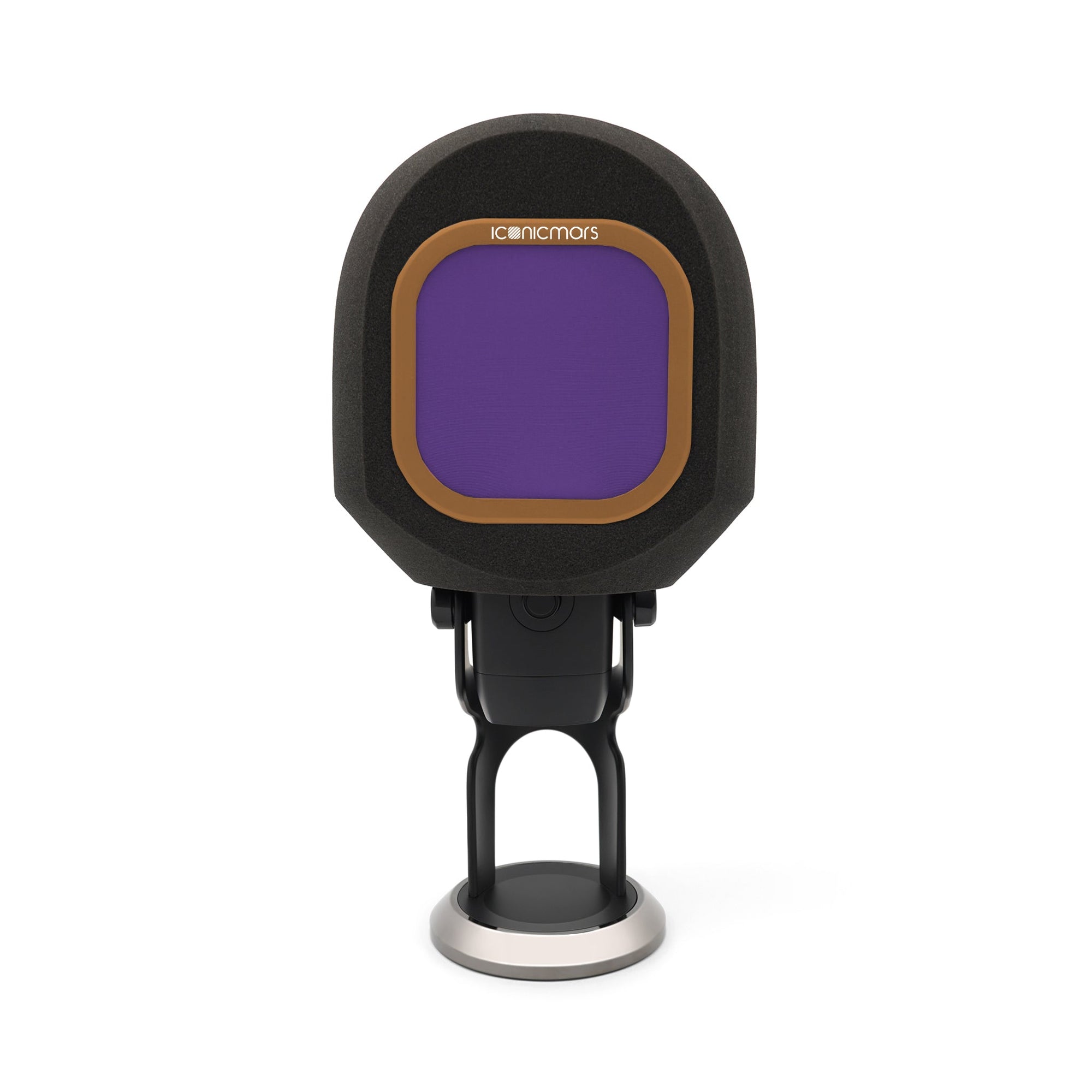 The Comet X with pop filter, isolation booth made for larger diameter microphones like Blue Yeti  -- PB&J