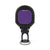 The Comet X with pop filter, isolation booth made for larger diameter microphones like Blue Yeti  -- Purple Berry