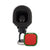 The Comet X Eye ball like isolation booth with pop filter off showing microphone acoustic isolation chamber  -- Retro Green