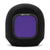 Comet Pro sitting face on with dual layer mesh pop filter for home and professional studio booth  -- Midnight Purple