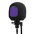 The Comet Pro with Pop Filter on Mic stand for eyeball like home recording isolation booth  -- Midnight Purple