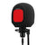 The Comet Pro with Pop Filter on Mic stand for eyeball like home recording isolation booth  -- Retro Red