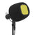 Comet X7B with pop filter, Professional isolation booth foam cover for front facing style microphone  -- Canary Yellow