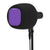 Comet X7B side with pop filter stand with eyeball like design for front facing microphone like Shure SM7B  -- Purple Berry