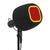 Comet X7B with pop filter, Professional isolation booth foam cover for front facing style microphone  -- K&M