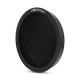 Black dual layer mesh pop filter for Comet Classic Isolation Booth Foam Cover