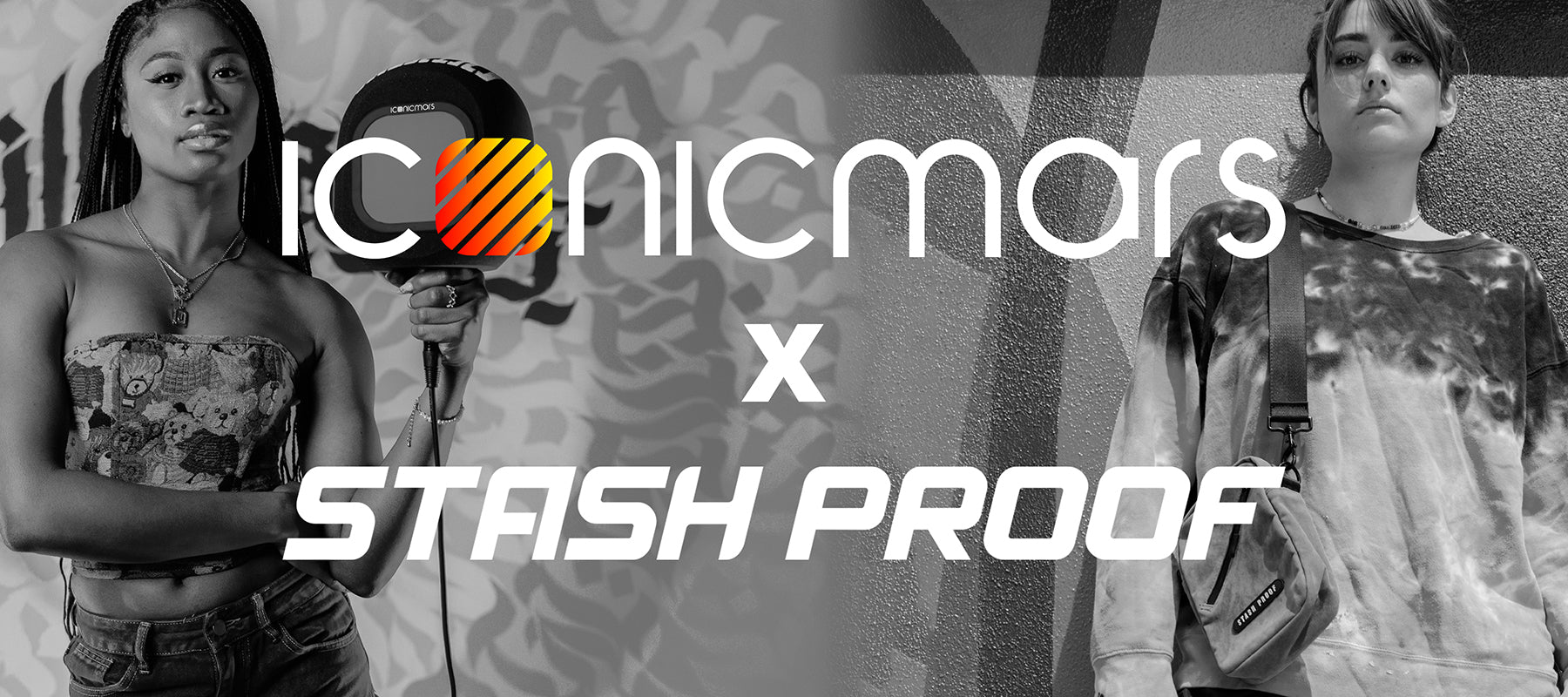 Iconic Mars x Stash Proof collaboration for apparel and t shirt and clothing line