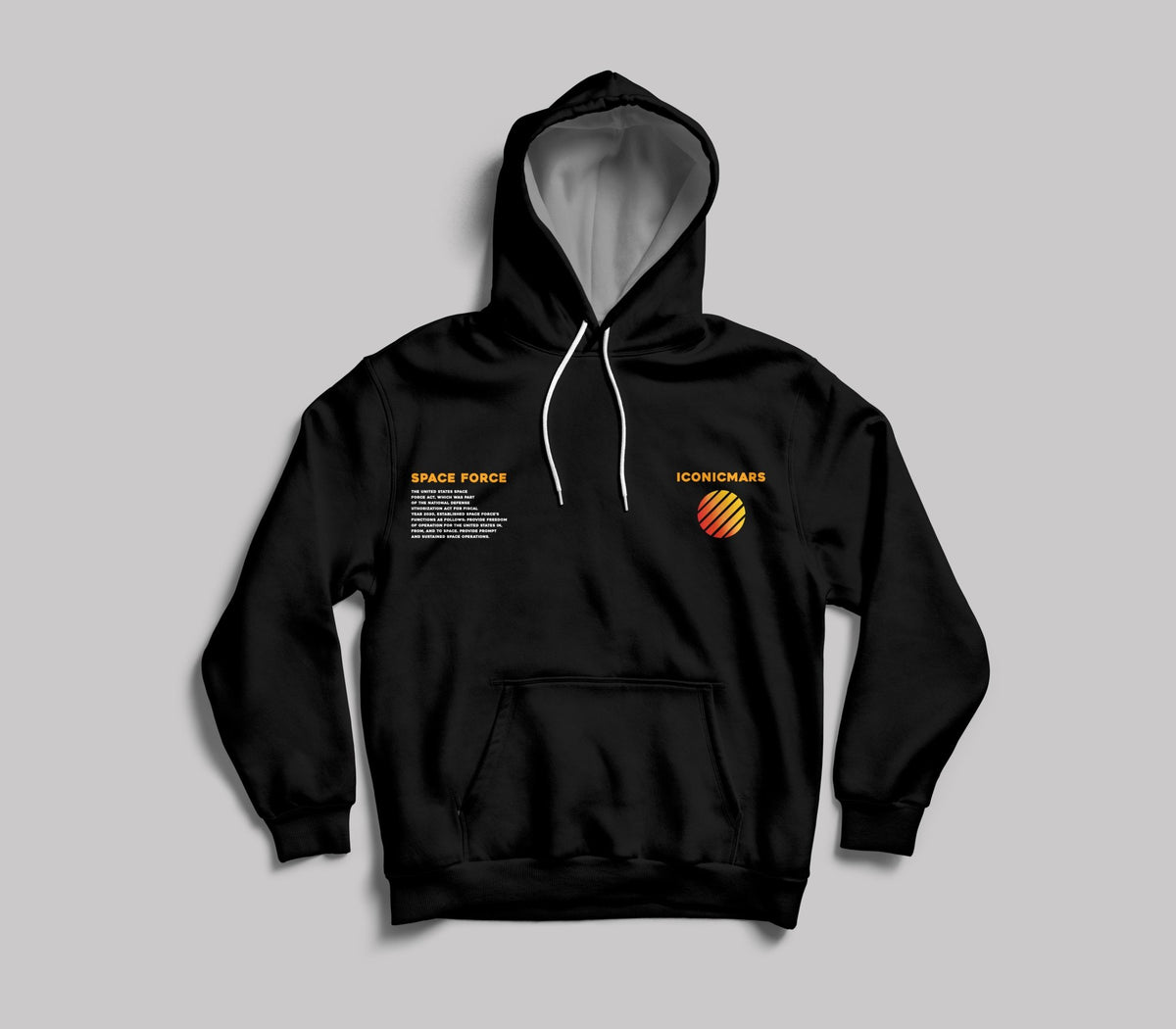 Space Force Pullover Hoodie - Iconic Mars